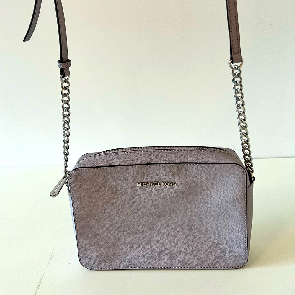 Purple Michael Kors crossbody